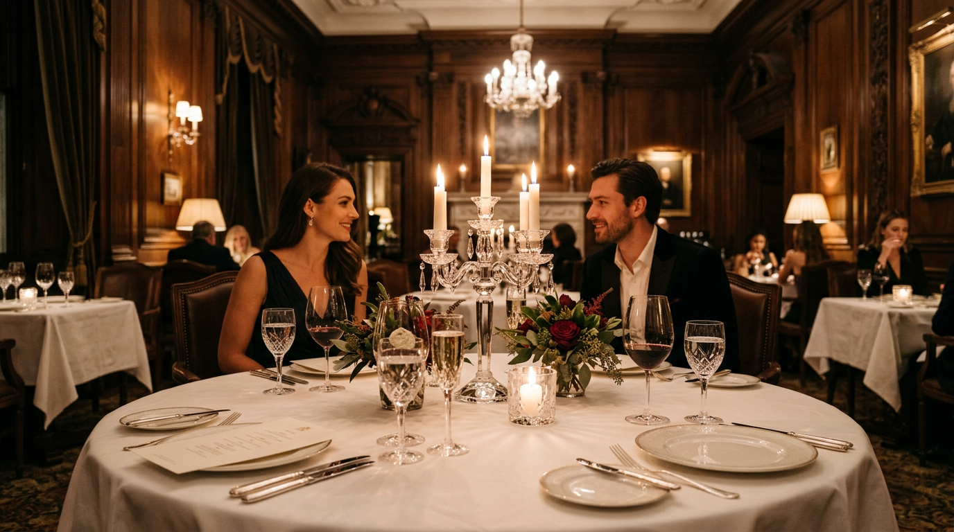 Fine dining restaurant at Premium Hotel Resort UK